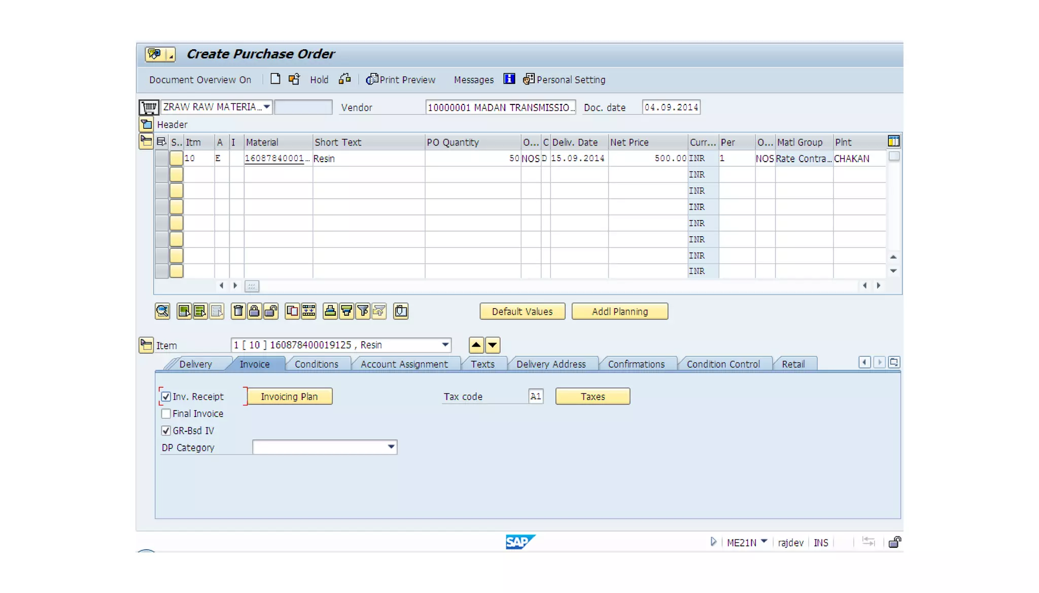 Mto end to end process demo