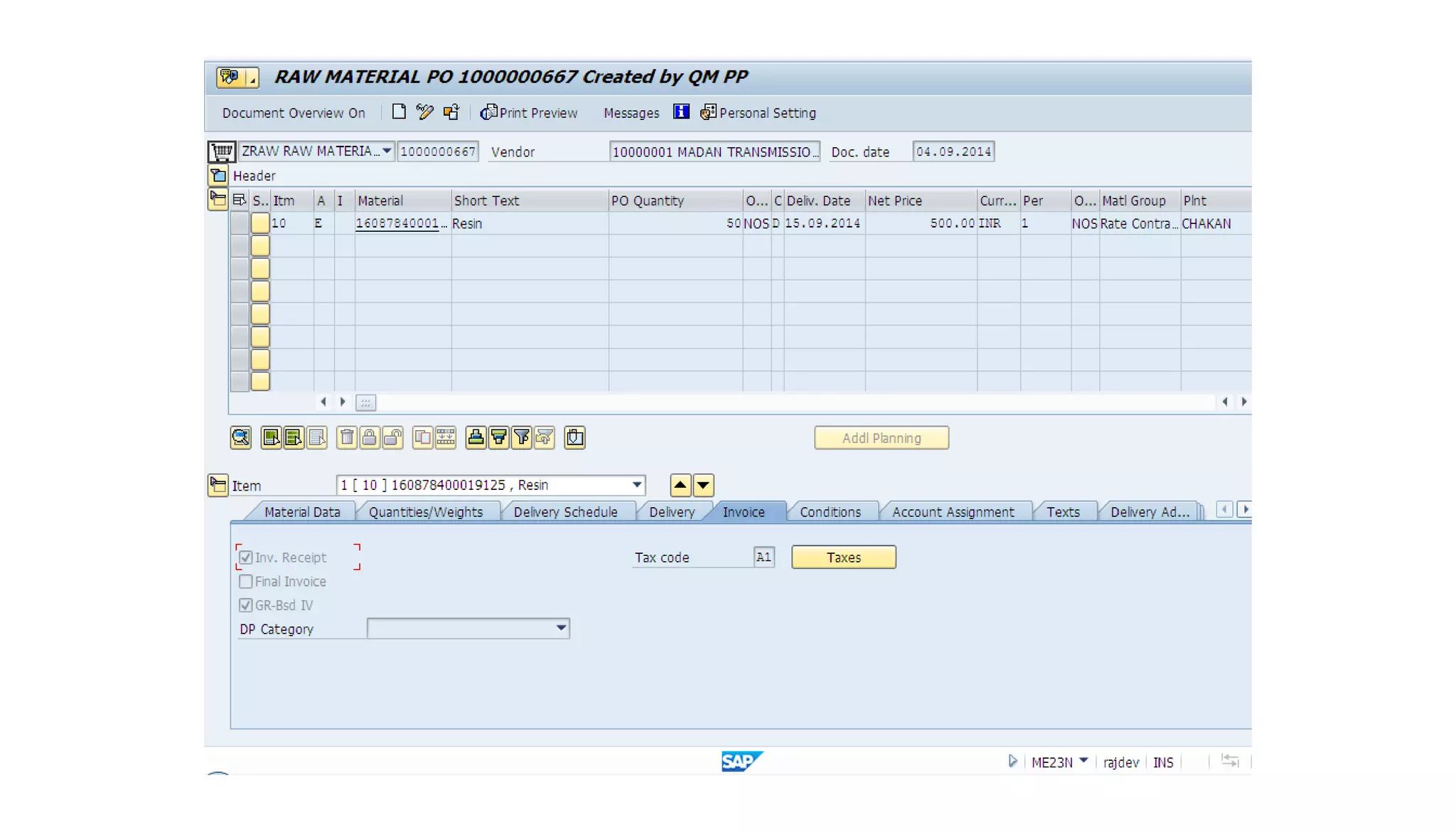 Mto end to end process demo