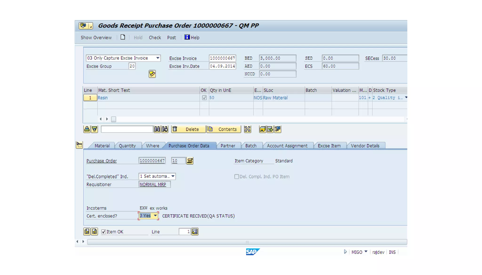 Mto end to end process demo