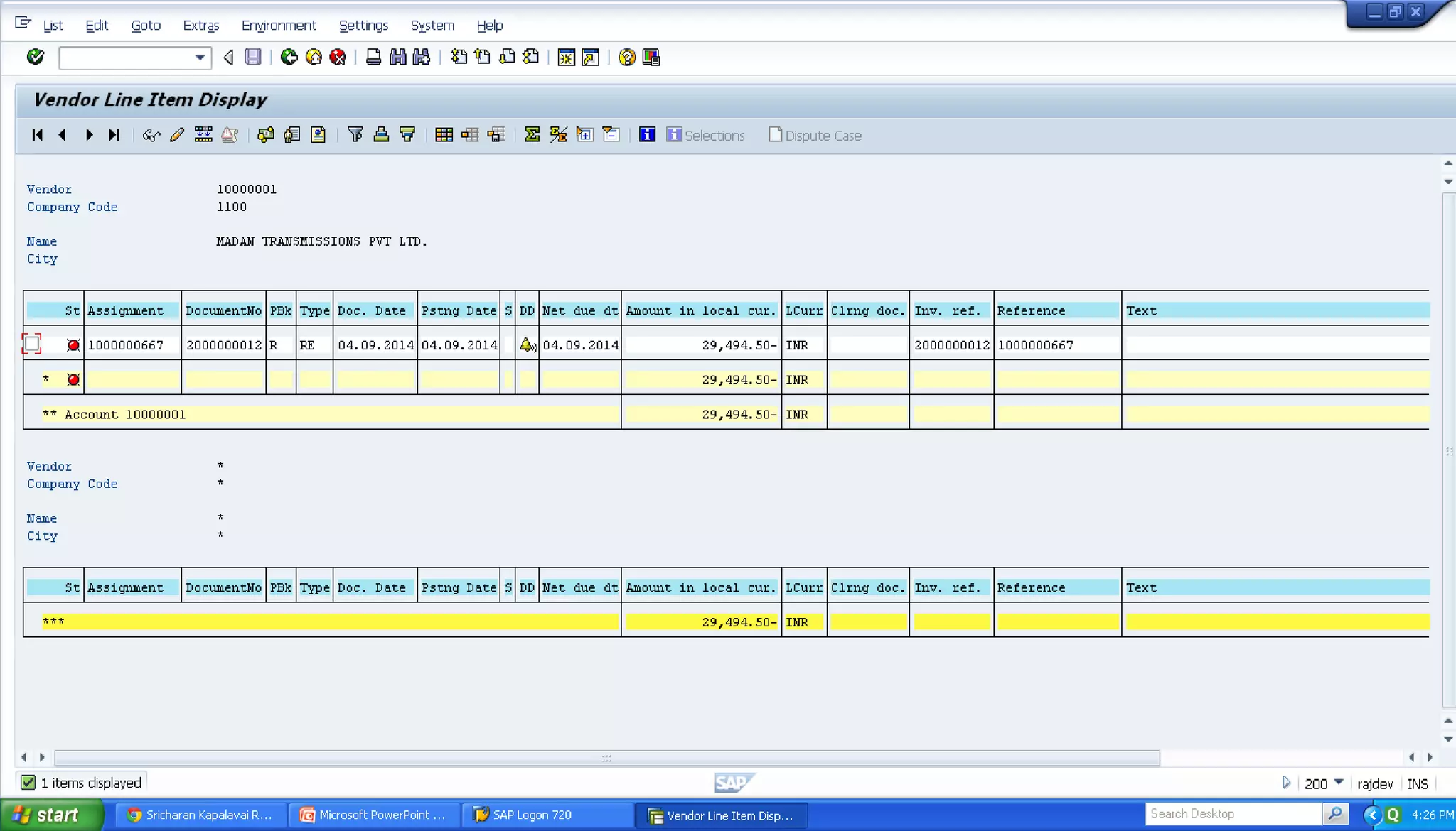 Mto end to end process demo