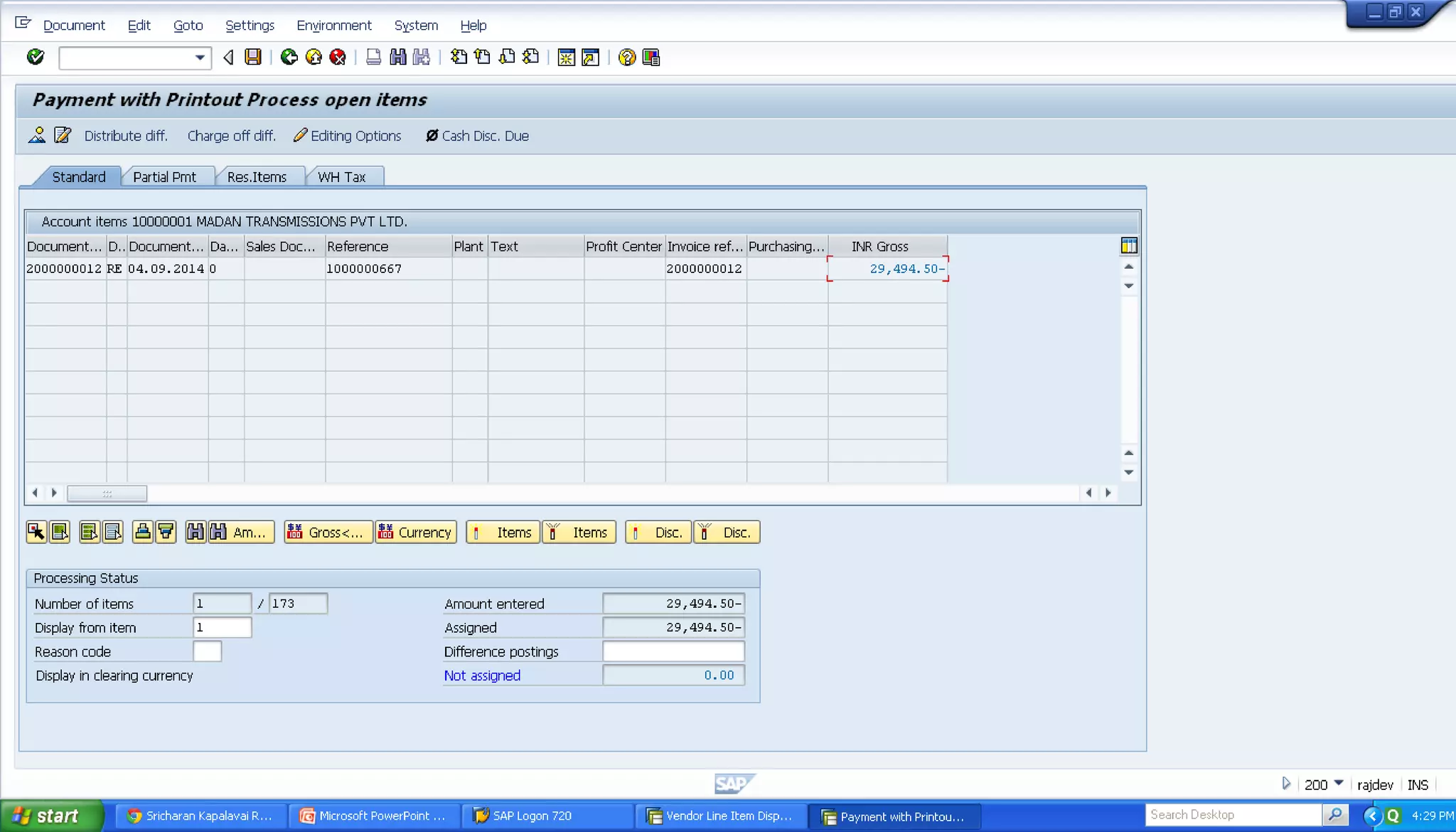 Mto end to end process demo