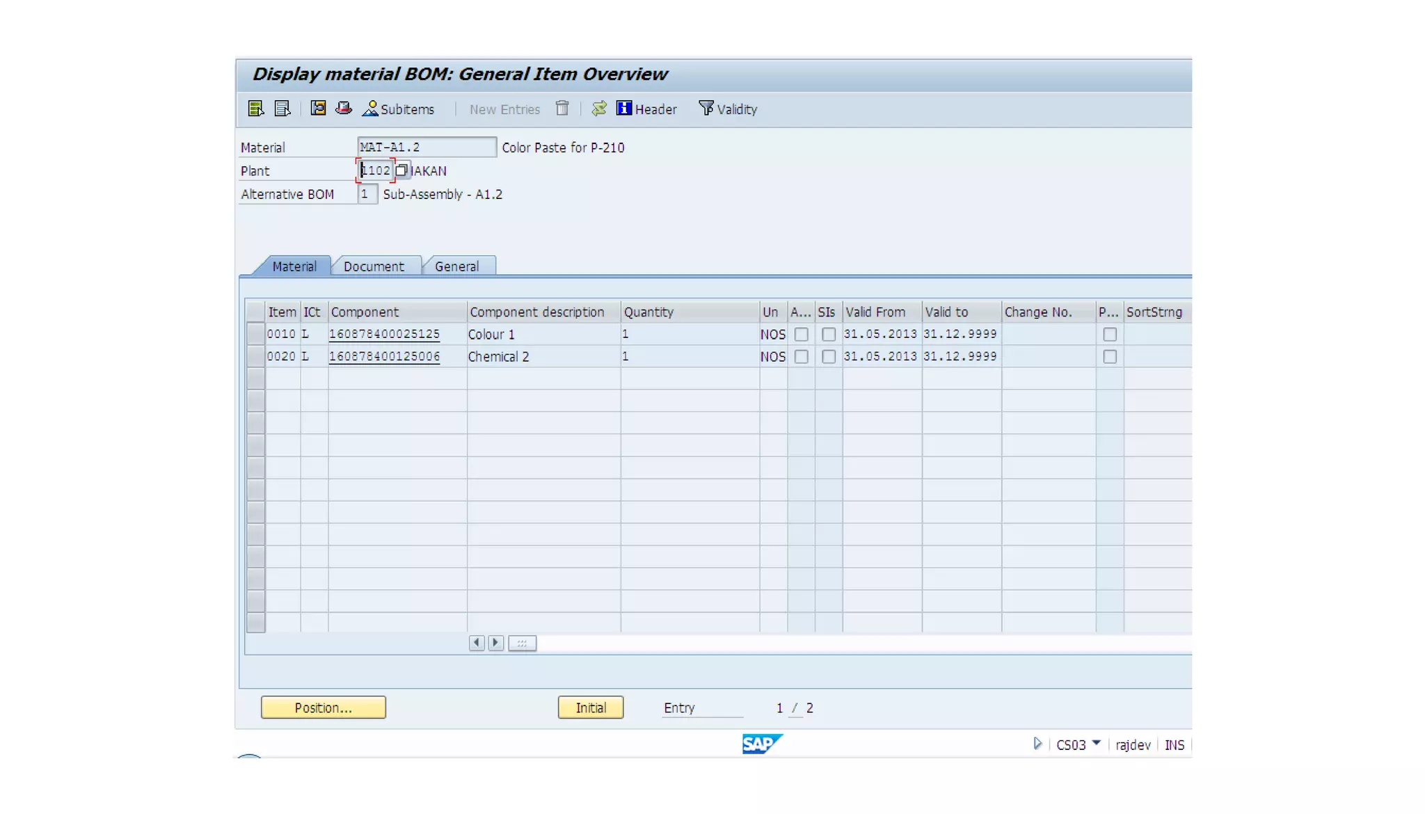 Mto end to end process demo
