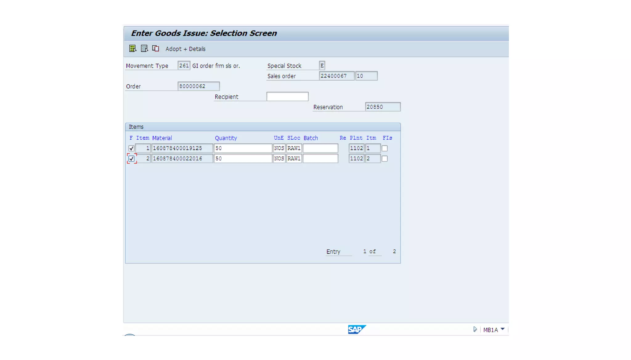 Mto end to end process demo