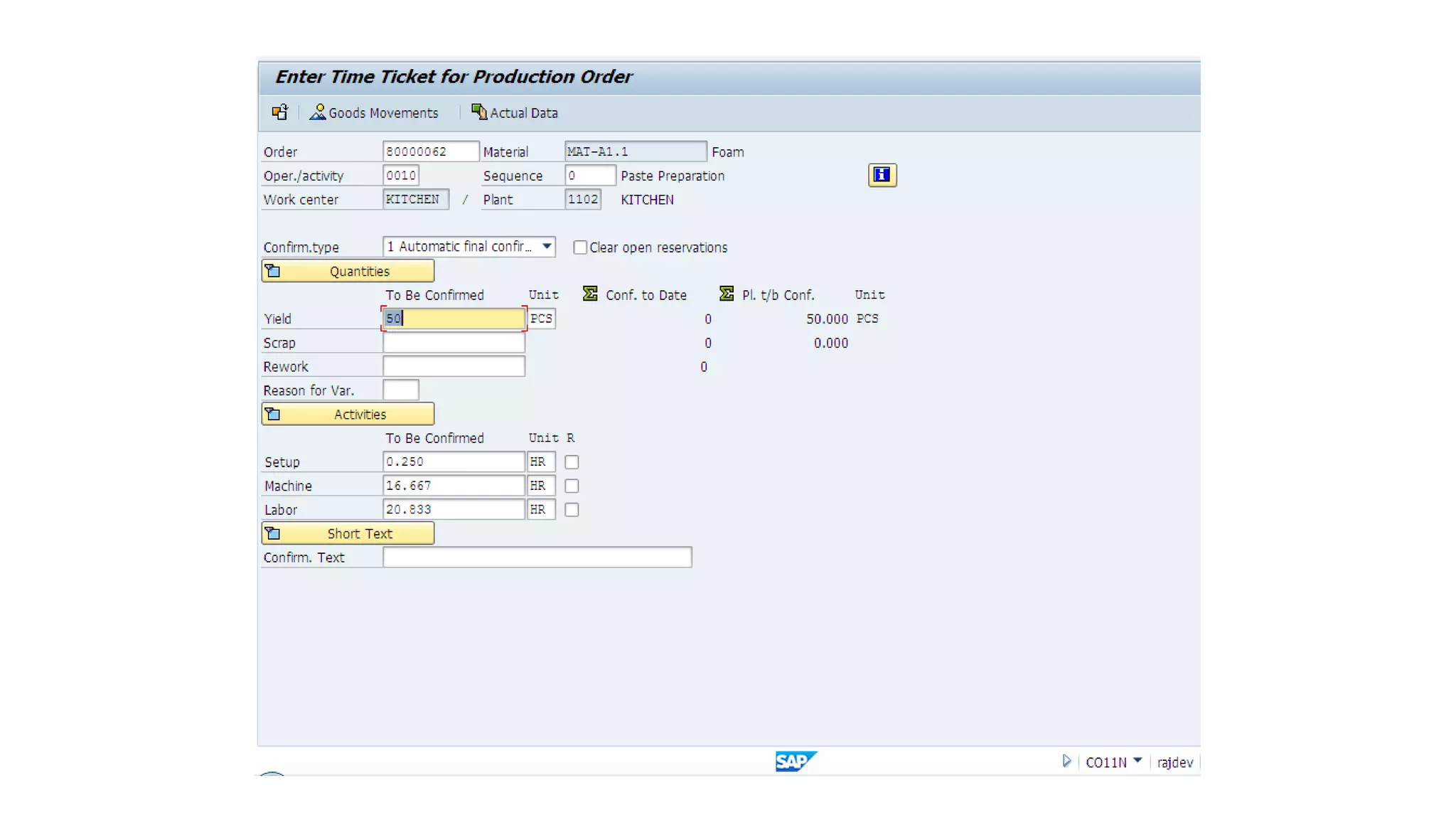 Mto end to end process demo