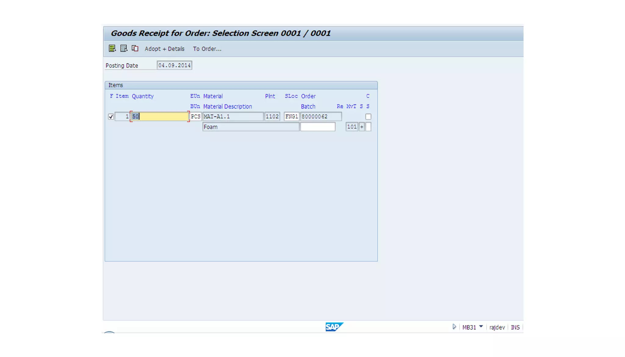 Mto end to end process demo