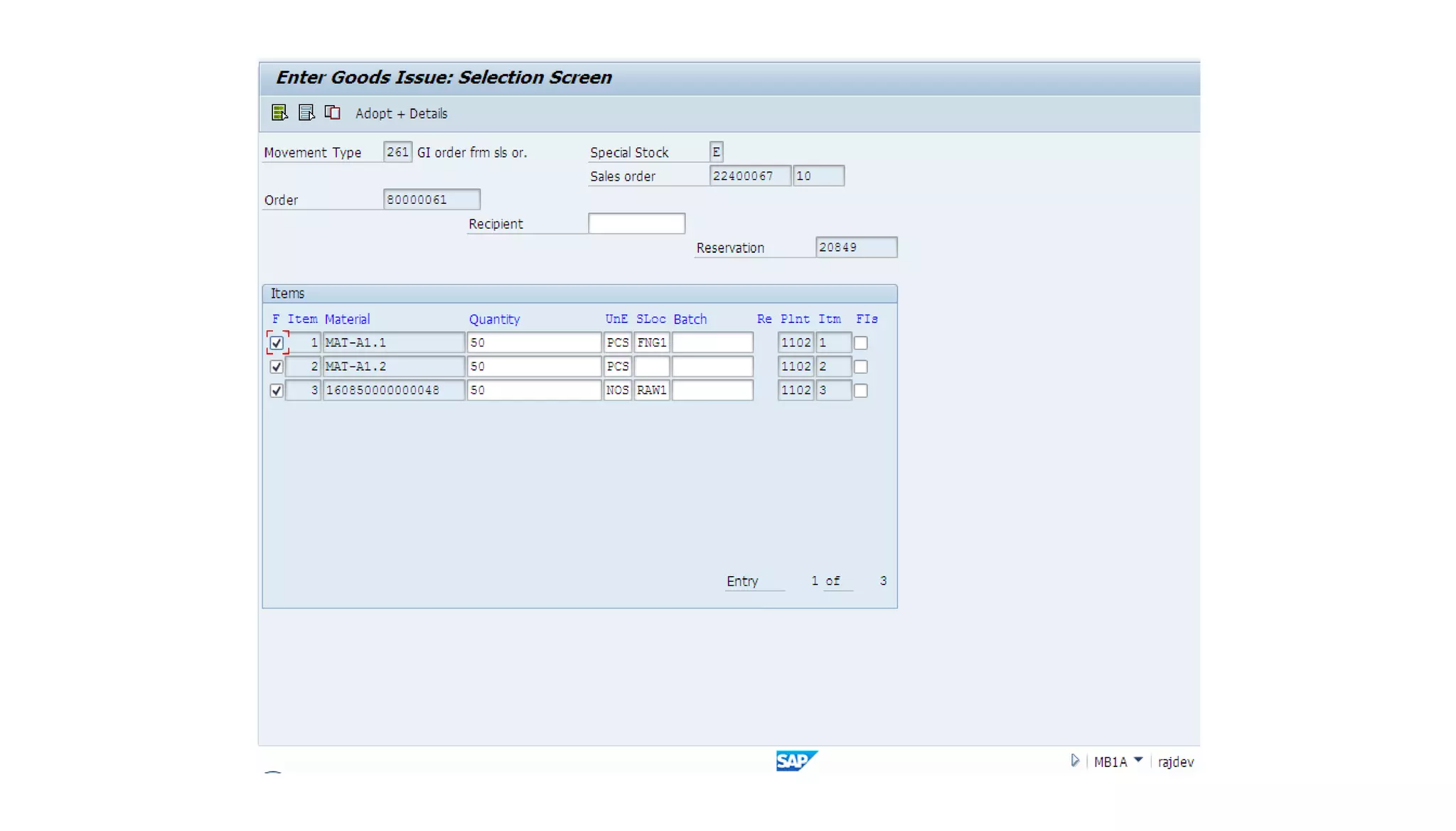 Mto end to end process demo