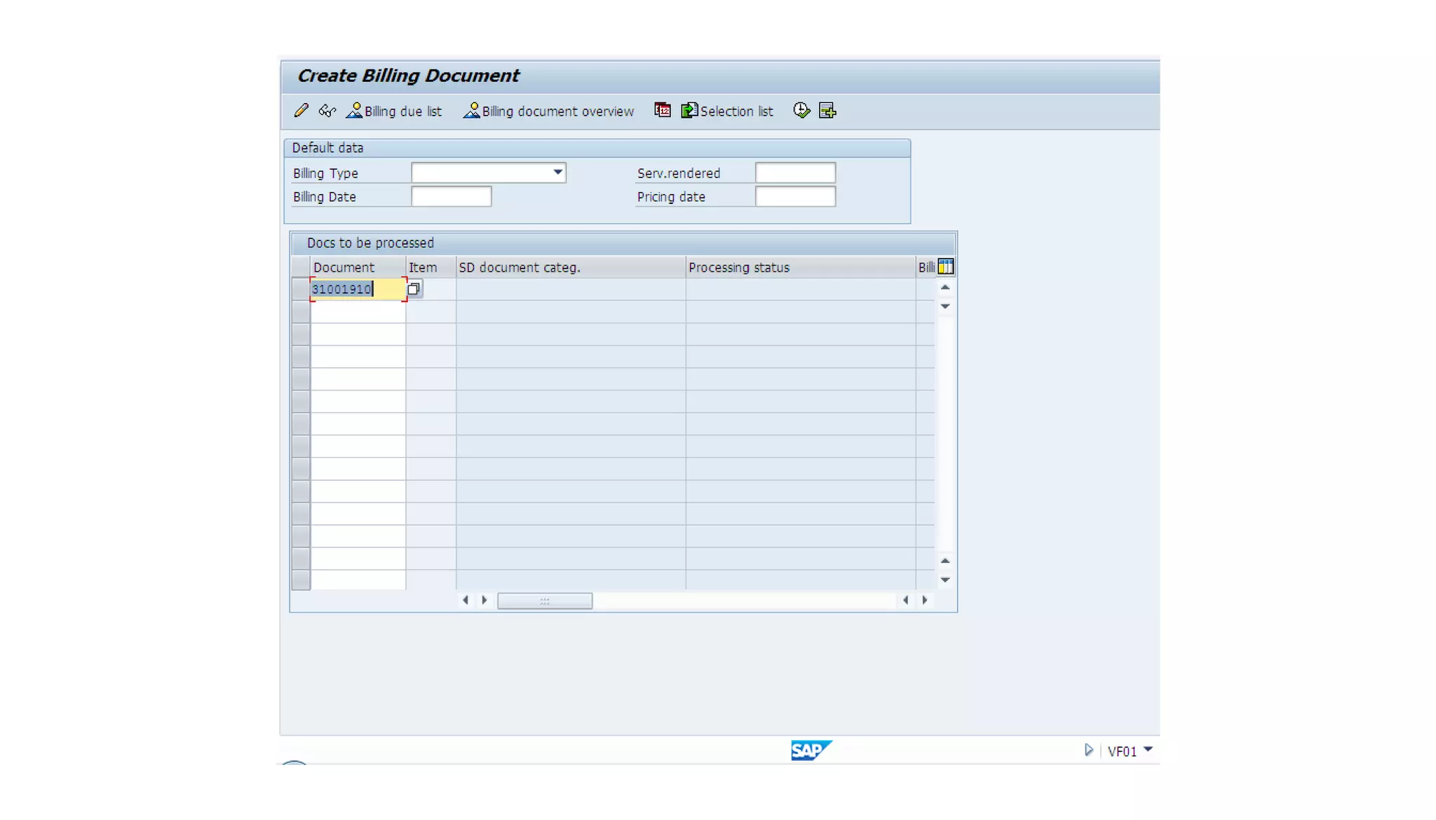 Mto end to end process demo