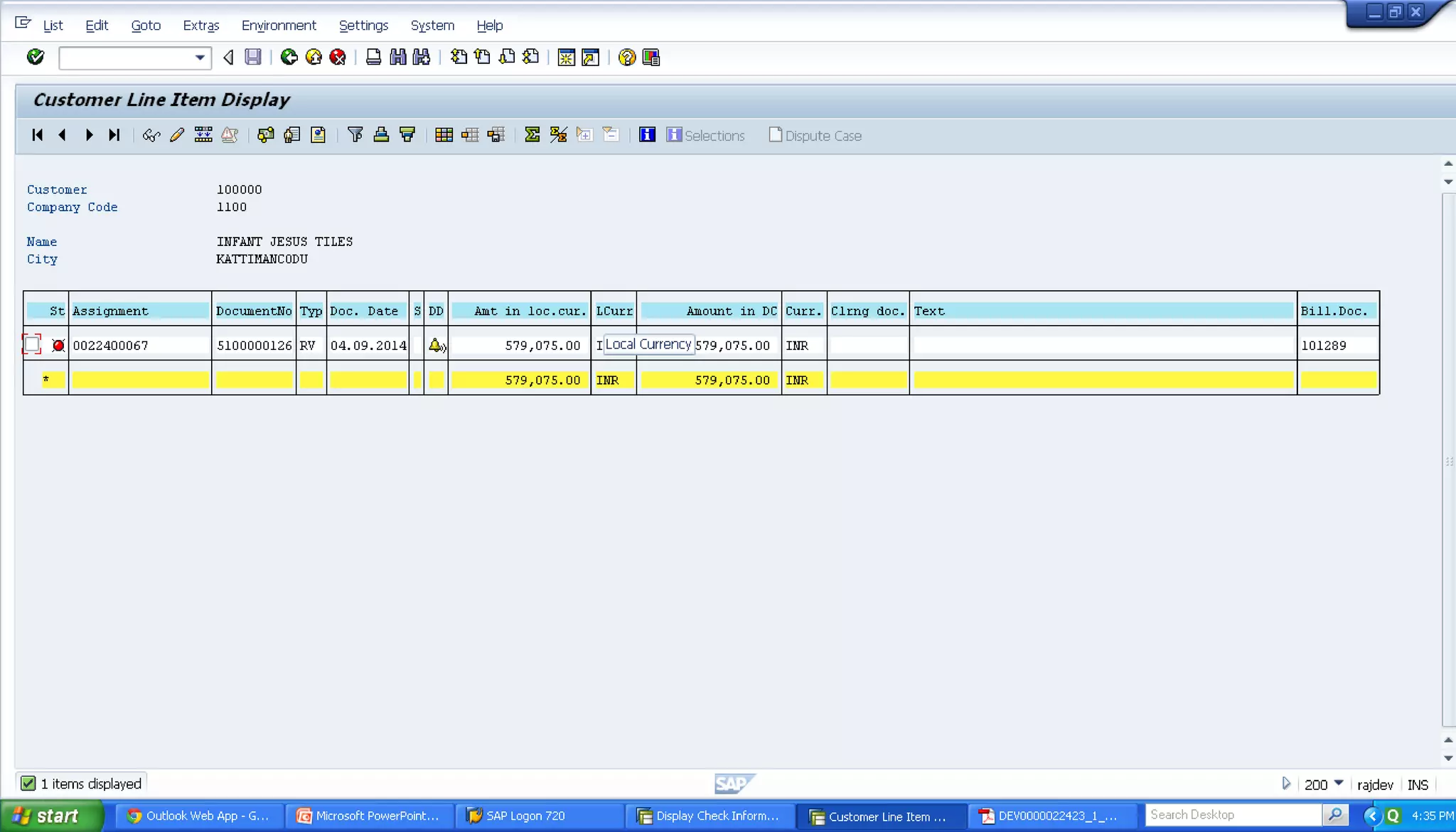 Mto end to end process demo