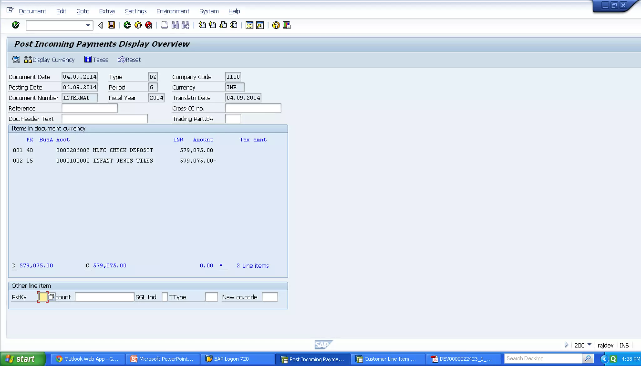 Mto end to end process demo