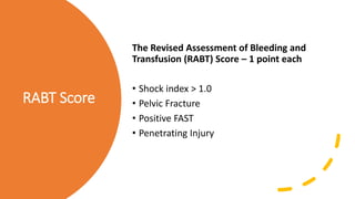 Score Form Rapt MASSIVE TRANSFUSION PROTOCOLS by DR JUVERIA.pptx