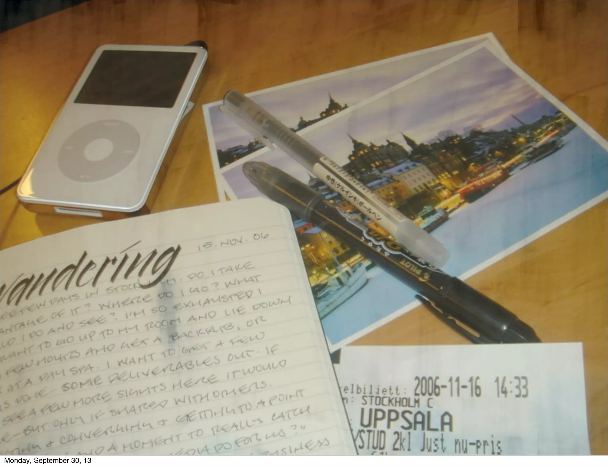 Monday, September 30, 13
 