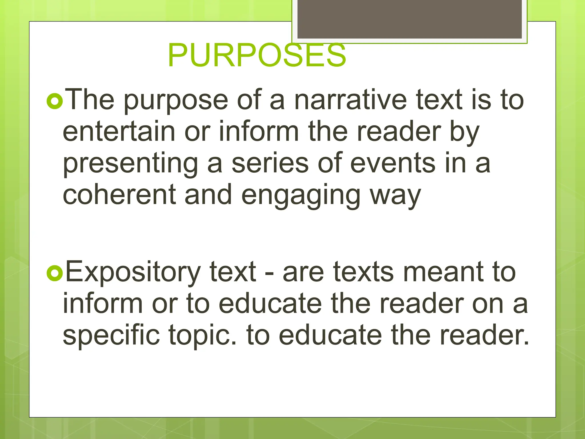 Entertained Reader Cohesive devices and grammatical signals | PPTX