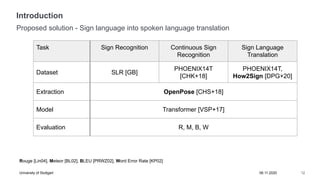 Learn2Sign : Sign language recognition and translation using human ...