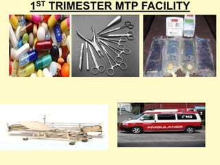 1ST TRIMESTER MTP FACILITY
 