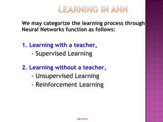 neural networks | PPT