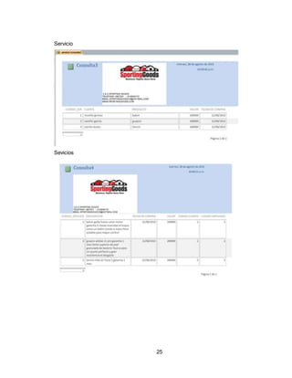 25
Servicio
Sevicios
 