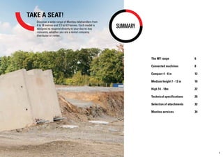 MT range from MANITOU telescopic handlers | PDF
