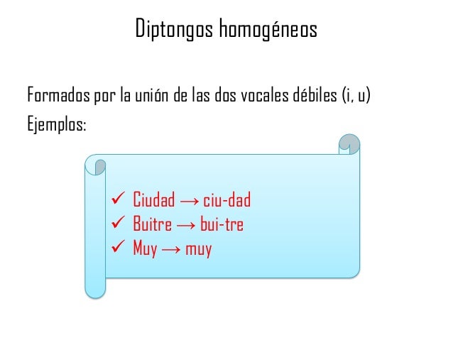 Que Es Un Diptongo Y 10 Ejemplos Colección de Ejemplo