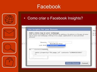 Facebook Como criar o Facebook Insights? 