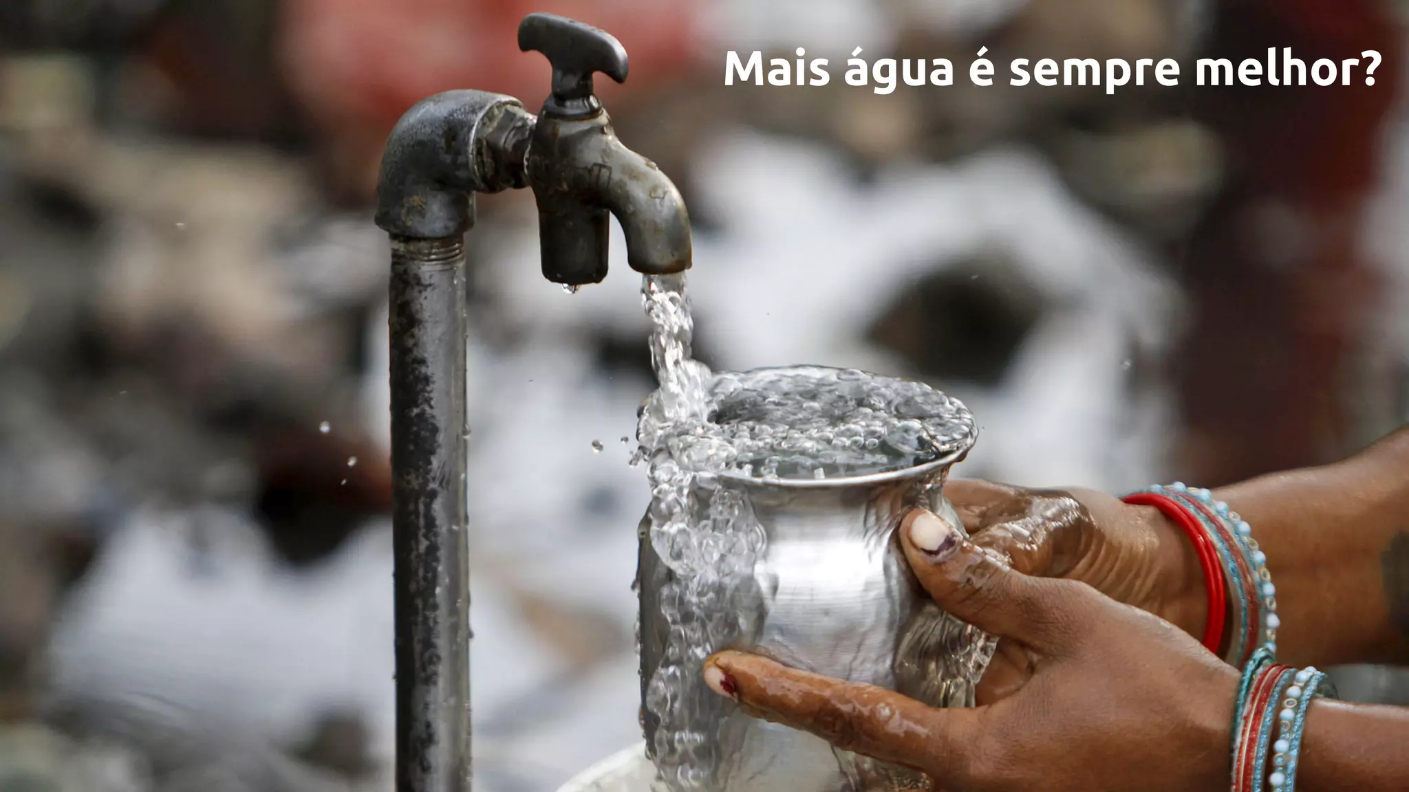 ẃJohnny Appleseed
“Type	a	quote	here.”	
Mais água é sempre melhor?
 