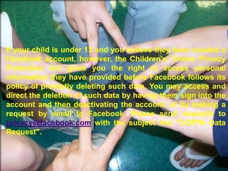 Facebook:   What do we really know?