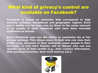 Facebook:   What do we really know?