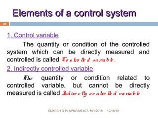 Intro to mechatronics | PPT