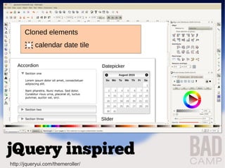 jQuery inspired
http://jqueryui.com/themeroller/
 