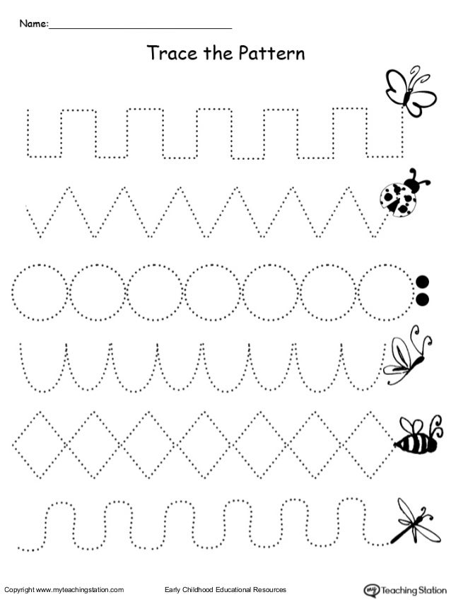 mts trace the pattern