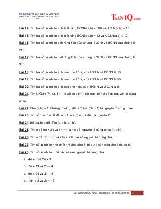 Hệ thống phát triển Toán IQ Việt Nam
www.ToanIQ.com – Hotline: 0919.281.916
----------------------***---------------------...