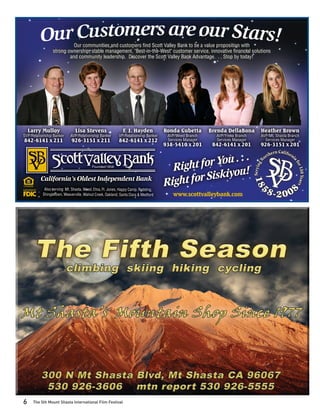 6   The 5th Mount Shasta International Film Festival
 
