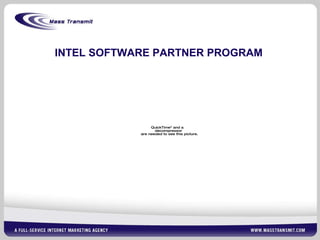 INTEL SOFTWARE PARTNER PROGRAM 