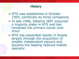 Mts Operator MTS | PPT