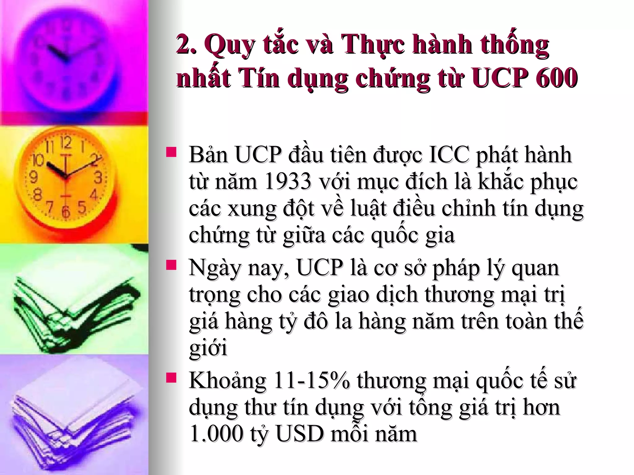 Một số vấn đề cần lưu ý của ucp 600 | PDF