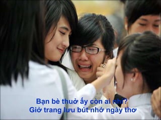 TuổihọctròhồnnhiênmơướcTừngvuibuồnlắngđọng ở trongtimWWW.AZGO.VN