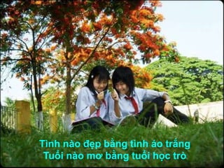 Ngày hôm qua lại về trong nỗi nhớMong ước mình trở lại mái trường xưaWWW.AZGO.VN