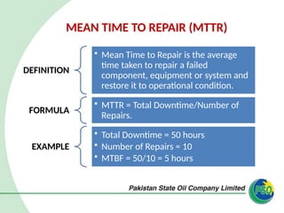 MTTR and MTBF Analysis.pptx ..ddtrsysguuehurheuireur | PPTX