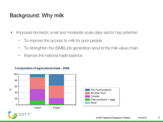 Improved food and nutritional security from better utilisation of dairy cattle breed/cross-breed types in Senegal