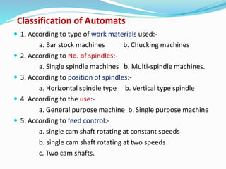lathe - Automatic lathes Mt u2 part_3 | PDF