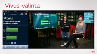 2nd Screen, sosiaalinen TV ja yleis?n sitouttaminen