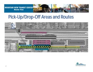 21
Pick-Up/Drop-Off Areas and Routes
 