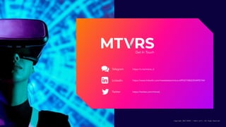 Copyright 2022 MTVRS | Fabio Lalli. All Right Reserved
Get In Touch
Telegram https://t.me/mtvrs_it
Linkedin https://www.li...