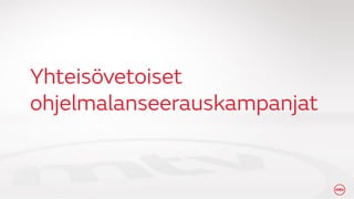 MTV sosiaalinen tv & 2nd Screen 