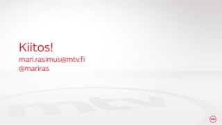 MTV sosiaalinen tv & 2nd Screen 