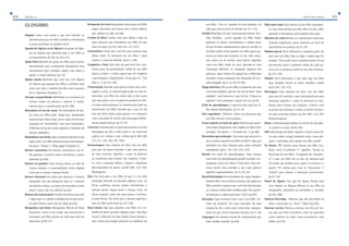 420 Capítulo 12 Vamos fazer amigos 421 
GLOSSÁRIO 
Adaptar Como você muda o que está fazendo ou 
dizendo para que seu filho entenda a informação 
e possa participar no próprio nível. 
Agenda de Figuras ou de Objetos Um grupo de figu-ras 
ou objetos que mostram para o seu filho os 
acontecimentos do dia. (p.220-221) 
Ajuda física Maneira de guiar seu filho para realizar 
determinada ação conduzindo fisicamente seus 
movimentos (por exemplo, pegue suas mãos e 
ajude-o a bater palmas). (p.115) 
Ajudas visuais Recursos que você faz com figuras 
ou objetos que ajudam seu filho a entender mais 
sobre sua vida e também lhe dão outra maneira 
de se expressar. (Capítulo 7). 
Atenção compartilhada Habilidade se concentrar ao 
mesmo tempo em pessoas e objetos. É funda-mental 
para a comunicação. (p.20, 388) 
Brincadeira de faz-de-conta Na brincadeira de faz-de- 
conta seu filho pode fingir que brinquedos 
representam coisas reais, ou ser capaz de encenar 
situações de “mentirinha” sem usar brinquedos. 
O Brincar de faz-de-conta também é chamado de 
brincar simbólico. 
Brincadeiras com Gente Jogos corporais repetitivos nos 
quais você e seu filho brincam juntos sem brinque-dos 
(p.ex. “Achou” e “Pega-pega”) (Capítulo 5) 
Brincar construtivo No brincar construtivo, seu fi-lho 
planeja e constrói coisas com blocos e outros 
materiais (p.364). 
Brincar em paralelo Uma criança brinca ao lado de 
outras crianças e ocasionalmente imita alguma 
coisa que as outras crianças fazem. 
Brincar funcional Um termo que descreve o brincar 
adequado com um brinquedo (por ex. construir 
um quebra-cabeça, ou fazer um trenzinho ir para 
frente e para trás nos trilhos). (p.364) 
Brincar não convencional Um jeito de brincar que não 
é típico (por ex. alinhar carrinhos em vez de movê-los 
para frente e para trás no chão). (p.363). 
Brinquedos com Gente Brinquedos difíceis de fazer 
funcionar, como os de corda, que incentivam a 
interação: seu filho precisa de você para fazê-los 
funcionar. (p.70-73) 
Brinquedos de troca Brinquedos fáceis para seu filho 
pegar e devolver, tais como bola e outros objetos 
que caibam na mão. (p.368) 
Cartões de Dicas Cartões com uma figura e uma ou 
mais palavras que relembram seu filho do que 
fazer ou dizer. (p.226, 240-242, 251-252) 
Comentários Coisas que você diz para mostrar suas 
idéias sobre os interesses do seu filho e para 
manter a conversa fluindo. (p.93 e 130) 
Completar a frase Uma dica na qual você faz a pri-meira 
parte da participação verbal do seu filho 
(inicia a frase) e então espera que ele complete 
a participação completando a frase (por ex. “Um 
dois e...”). (p.119-120) 
Comunicação Quando uma pessoa envia uma men-sagem 
a outra. A comunicação pode ser não in-tencional: 
seu filho faz coisas sem se dar conta 
que suas ações, sons ou palavras possam ter efei-to 
sobre outras pessoas. A comunicação pode ser 
intencional: seu filho entende que o que ele faz 
tem um efeito sobre outra pessoa e se comunica 
com a intenção de enviar uma mensagem direta-mente 
àquela pessoa. (p.17-27). 
Conversa Comunicação na qual duas pessoas enviam 
mensagens de ida e volta entre si. As conversas 
podem ser verbais e não verbais (p.67,108-109, 
112-113, 128, 160, 291-294). 
Desmontagens Uma maneira de falar com seu filho 
para que ele possa entender o que cada palavra 
de uma sentença significa e como as palavras 
se combinam para formar um conjunto. Come-ce 
com a sentença inteira e depois a desmonte 
(decomponha) em partes. (p.207-208, 212). (Ver 
Montagens) 
Dica Um sinal para o seu filho de que é a vez dele 
participar dizendo ou fazendo alguma coisa. As 
Dicas explícitas trazem muitas informações e 
deixam pouco espaço para a criança errar. As 
Dicas naturais, como dar uma pausa e inclinar-se 
para frente, são mais sutis e apenas sugerem o 
que seu filho pode fazer (p.114-130). 
Dicas visuais Algo que, quando o seu filho vê, o re-lembre 
de dizer ou fazer alguma coisa. Uma dica 
visual é diferente de uma Ajuda Visual porque a 
dica visual está sempre presente no ambiente do 
seu filho – Por ex., quando vê seus pijamas, ele 
sabe que está na hora de dormir. (p.121-123). 
Ecolalia Repetição do que outras pessoas dizem. Eco-lalia 
imediata ocorre quando seu filho repete 
palavras ou frases, normalmente a última parte 
do que foi dito, imediatamente após ter ouvido. A 
Ecolalia tardia ocorre quando seu filho grava pa-lavras 
ou frases que escutou e as usa dias, sema-nas, 
meses ou até mesmo anos depois. Algumas 
vezes seu filho muda os ecos, dizendo-os com 
entonação diferente ou mudando algumas das 
palavras, num esforço de adaptá-las a diferentes 
situações. Essas mudanças são chamadas de eco-lalia 
mitigada. (p.21-22, 89, 97-99) 
Elogio descritivo Diz ao seu filho exatamente por que 
você está satisfeita com ele. Em vez de dizer “bom 
trabalho”, você descreve o que ele fez: “Calçou os 
sapatos!” com animação e prazer na voz. (p.45) 
Estilo de aprendizagem A maneira pela qual seu fi-lho 
obtém informações. (p.15-16) 
Fala espontânea Palavras, frases ou sentenças que 
seu filho diz por conta própria. 
Frases-suporte ou frases de apoio Palavras que apare-cem 
juntas freqüentem ente usadas em bloco (Por 
exemplo, “Eu quero...”, “Eu gosto de...”). (p.100). 
Generalizar/generalização Um termo que descreve o 
que acontece quando seu filho transfere algo que 
aprendeu em uma situação para outra situação 
semelhante. (p.61, 145, 154, 253, 337) 
Gestalt Um estilo de aprendizagem. Uma criança 
com estilo de aprendizagem gestalt entende a in-formação 
como um “bloco”. Pode dizer uma sen-tença 
inteira sem entender o que cada palavra 
significa separadamente. (p.15-16, 57). 
Gesto/Gesticulação Um movimento do corpo, freqüen-temente 
feito com as mãos ou braços, que ajuda seu 
filho entender a palavra que você está dizendo (por 
ex. colocar o dedo sobre os lábios para “fica quieto” 
ou balançar a cabeça para dizer “sim”). (p.203) 
Interação O que acontece entre você e seu filho “en-tram 
em sintonia” Em uma interação há uma 
relação de ida e volta entre vocês dois, indepen-dente 
do que vocês estiverem fazendo. (p.17-18) 
Linguagem Um sistema formal de comunicação que 
todo mundo entende. (p.364) 
Mão-sobre-mão Você mostra ao seu filho exatamen-te 
o que fazer pondo sua mão sobre ou sob a dele, 
guiando-o fisicamente para realizar uma ação. 
Memória de rotina Refere-se a memorizar coisas que 
formam seqüências, como números ou listas de 
aniversários de pessoas. (p.15, 57) 
Modelo parcial Você demonstra a primeira parte do 
quer que seu filho faça ou diga e espera que ele 
termine. Você pode fazer a primeira parte de um 
movimento, dizer a primeira sílaba de uma pa-lavra 
ou as primeiras palavras de uma sentença. 
(p.119-120) 
Modelo Você demonstra o que quer que seu filho 
faça (modelo físico) ou dizer (modelo verbal) 
(p.95-101, 116-117). 
Montagens Uma maneira de falar com seu filho 
para que ele entenda o que cada palavra de uma 
sentença significa e como as palavras se com-binam 
para formar um conjunto. Comece com 
as partes da sentença e então as monte forman-do 
uma sentença inteira. (p.207-208, 212). (Ver 
Desmontagens) 
Nome A denominação falada ou escrita de um obje-to, 
pessoa ou ação. (p.95,195) 
OEO Abreviação de Olhar, Esperar e Ouvir (como fa-ria 
uma sábia coruja), lembrete sobre como pla-nejar 
a estratégia para ajudar seu filho. (p.86) 
Os Quatro “I’s” Dizem como deixar seu filho con-duzir 
você. O primeiro “I” significa “Inclua os 
Interesses do seu filho”. O segundo diz “Interpre-te” 
o que seu filho diz ou faz, de maneira que 
ele tenha um modelo para copiar. O terceiro e o 
quarto “I’s” dizem para você se “Intrometer” e 
“Imitar” para manter a interação acontecendo. 
(p.92-110) 
Painel de Opções Um tipo de Ajuda Visual feita 
com objetos ou figuras. Mostra ao seu filho os 
brinquedos, alimentos ou atividades a escolher 
(p.218, 300). 
Palavras Divertidas Palavras que são divertidas de 
dizer e ouvir (por ex. “Eca!”, ”Oba!”) (p.201). 
Palavras escritas Palavras escritas em letra de for-ma 
que seu filho reconhece antes de aprender 
como soletrar ou saber como pronunciar cada 
sílaba. (p.355) 
 