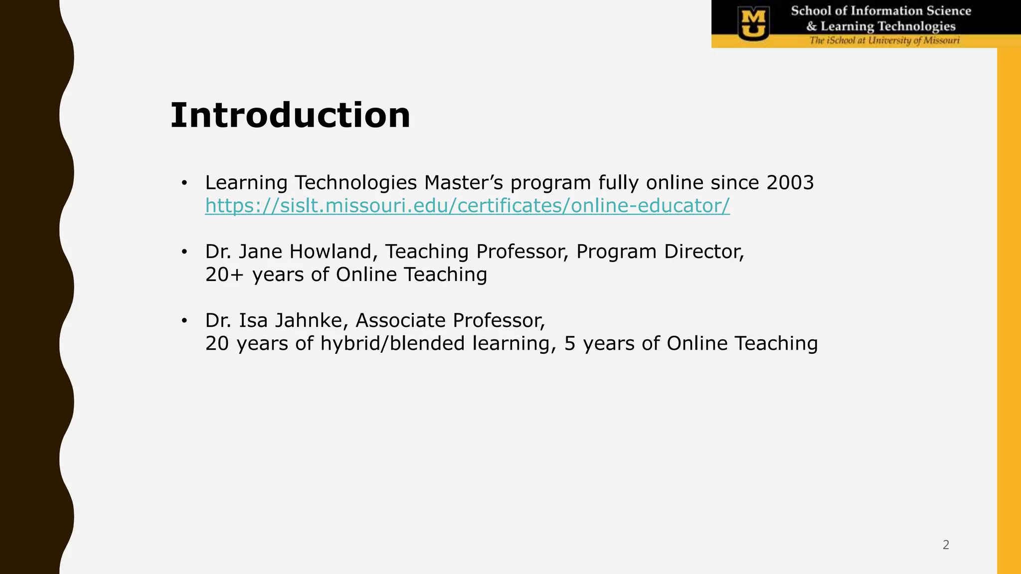 Teaching Online Courses - Basic Principles of Asynchronous Learning | PPT