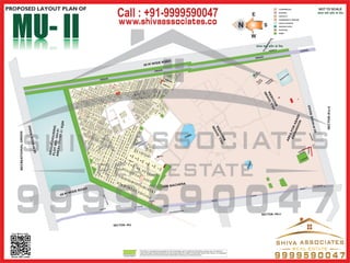 MU 2 Greater Noida HD Map Layout Plan of MU 2 | Shiva Associates