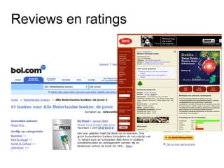 Reviews en ratings 