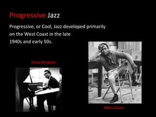 Music & Society Jazz History in brief | PPT