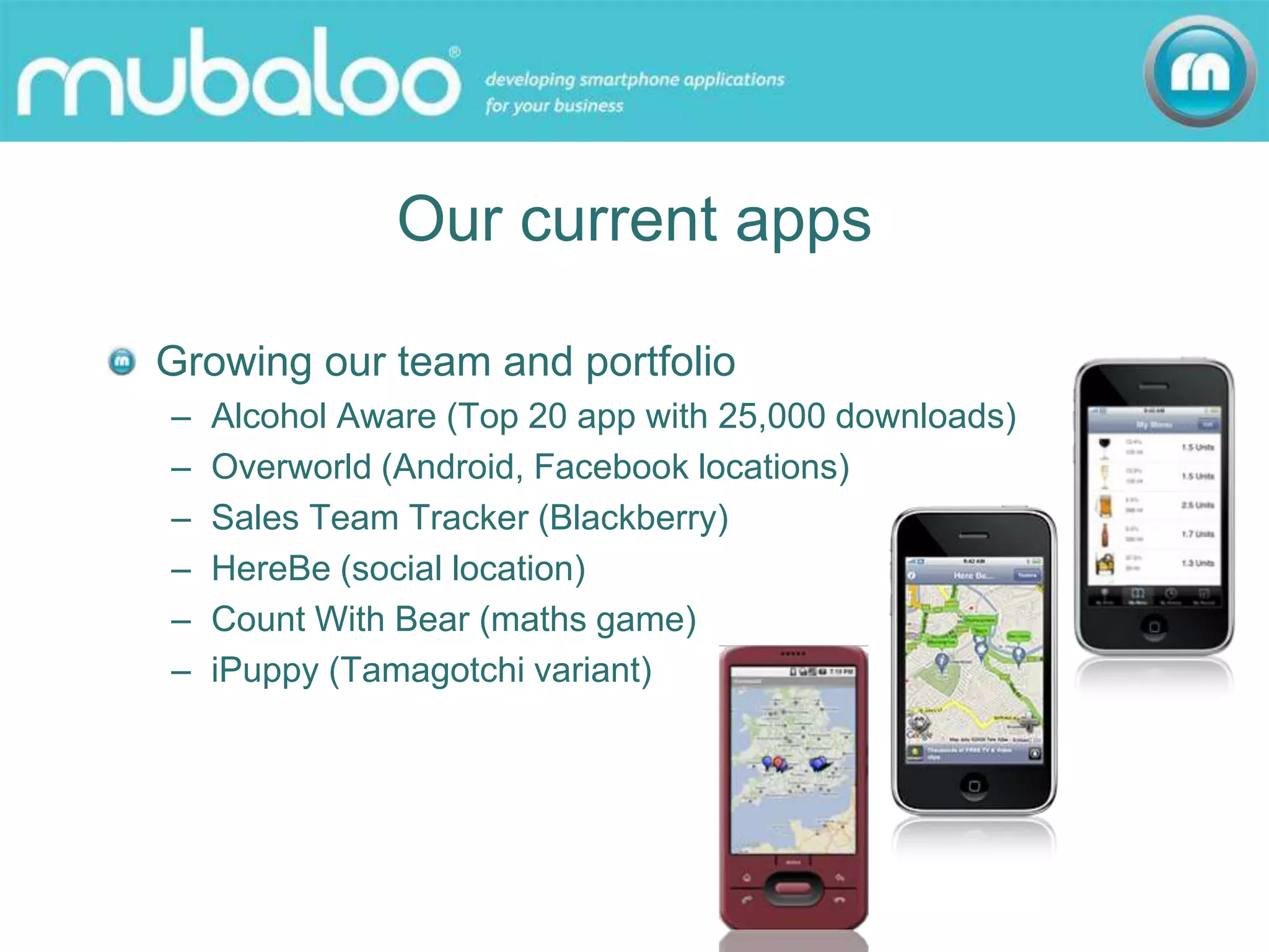 Mubaloo Credentials 1 June 09